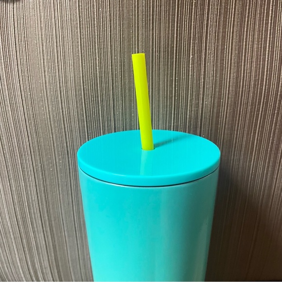 Starbucks Blue and Yellow Ombre Stainless Steel 24oz Cold Cup 2021 - Picture 3 of 6